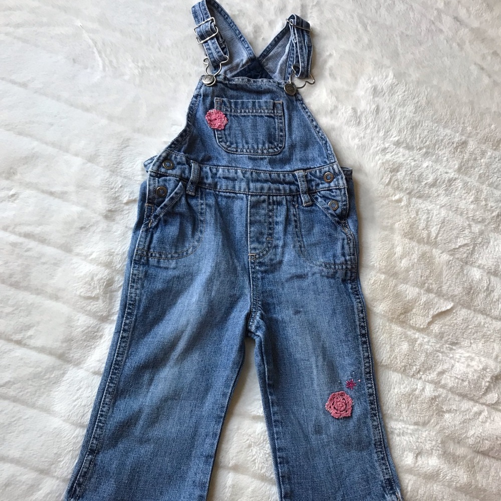 Oshkosh Jean toddler girls overalls